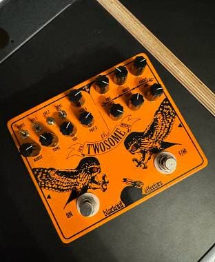 Blackout Effectors Twosome Fuzz - Orange Dual Fuzz (valuto scambi)