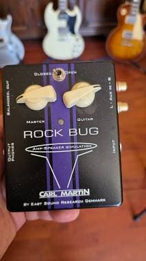 Carl Martin ROCK BUG - Amp/speaker simulator , perfetto mai utilizzato
