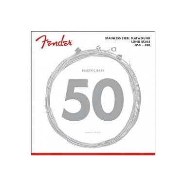 Fender 50, corde flatwound lisce per basso