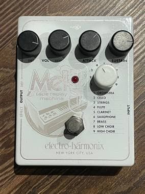 Pedale Electro Harmonix Mel9 Tape Replay Machine Mellotron per chitarra
