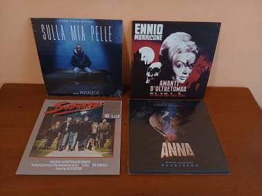 LOTTO 3 VINILI LP COLONNE SONORE