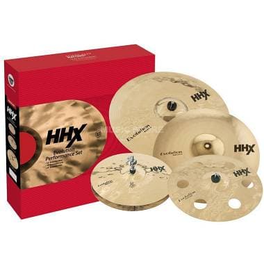 Sabian HHX Evolution performance set o-zone ride crash hi-hat
