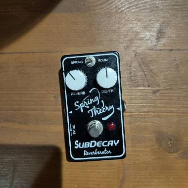 Subdecay Spring theory reverb reverberator