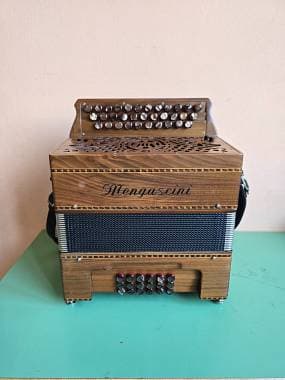 Organetto Mengascini 18 Bassi 2 Registri