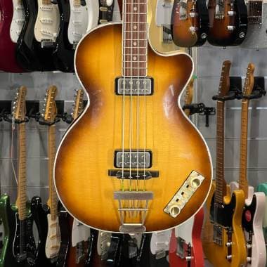 HOFNER - 500/2 CLUB BASS SUNBURST GERMANY 2002 - Spedizione Gratis