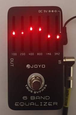 Equalizzatore Joyo Jf 11 pedale per chitarra elettrica