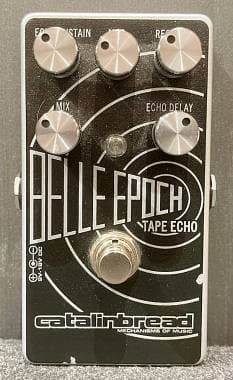 Catalinbread Belle Epoch Tape Echo Black on Silver