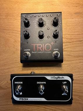 DigiTech Trio Band Creator + Looper + Footswitch
