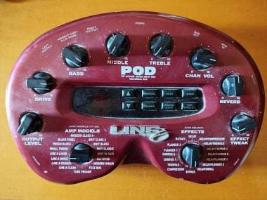 Line6 Pod 2.0 Alimentatore non incluso