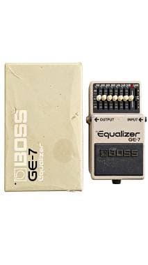 BOSS GE-7 Equalizer Anno 1995 Made in Taiwan Box originale