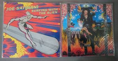 VINILI CHITARRISTI VINYL GUITAR PLAYER Allan Holdsworth Steve Vai Joe Satriani