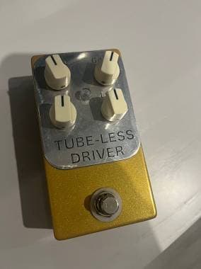 Pedale overdrive tube less artigianale