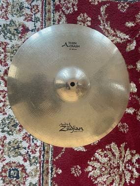 Zildjian Avedis Thin Crash 15 Brilliant (Made in USA)