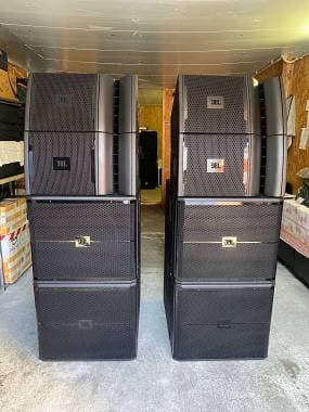 JBL 4 x VRX918SP - VRX932LAP