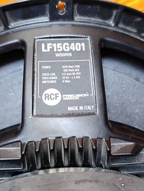 RCF lf15g401