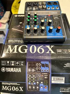 Yamaha MG06X usato pochissimo in casa