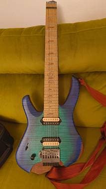 Headless 7 corde di liuteria mancina/ left handed