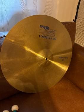Paiste Paiste Formula 602 blue logo 20 thin crash