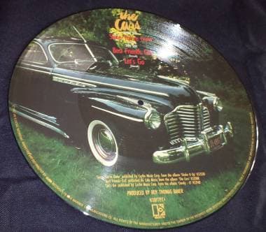 THE CARS - Since You're Gone - (LP/ 33) 12 Vinyl 3 Track Picture Disc 1982 UK