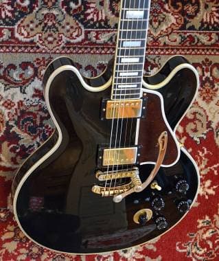 Gibson Custom Shop BB King Lucille Ebony B.B. King ES-355 Limited Edition