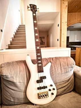 Spector Euro Classic solid white gloss emg