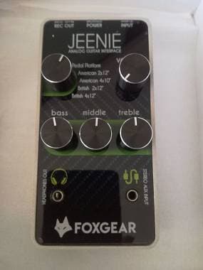 FoxGear Jeenie amp cab sim