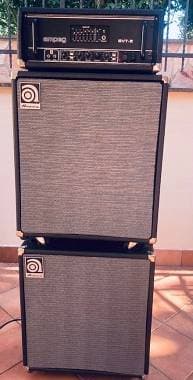 Ampeg SVT II completo di 2 casse (4x10 - 1x15/1x10)