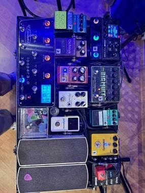Stock pedali per BASSO+CASE+Looper+cablaggio