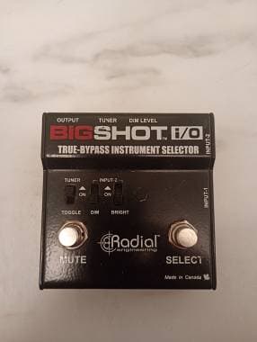 Radial Bigshot I/o a b selettore spese di spedizione comprese