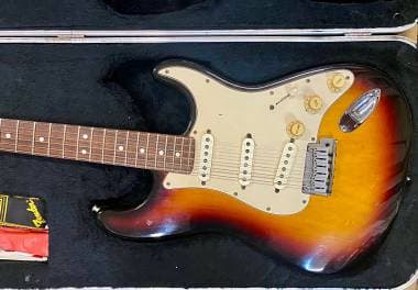 Fender Stratocaster USA chitarra elettrica anno 1989