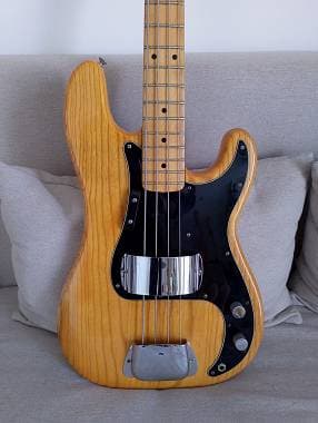 Fender Precision Bass 1978 Natural Maple w/Ohsc