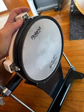 Vendo pad Cassa Roland KD-80 pelle mosh con supporto compreso (8,66 pollici)