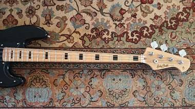 Harley Benton JB-75MN Black Vintage Series