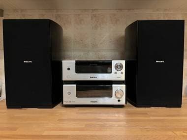 HiFi Philips MCD909/12 con amplificazione valvolare e diffusori ribbon