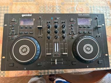 Controller Gemini cdm 4000 bt perfetto con pellicole pioneer cdj djm