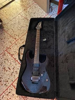 Titolo: Ibanez Premium RG920QM Charcoal Brown + Custodia Rigida Originale
