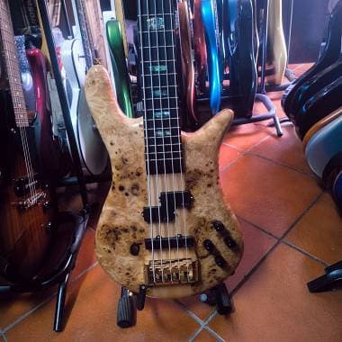Spector Basses Euro CST 5 Electric Bass Guitar - Natural