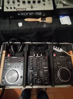 vendo kit pioneer cdj 350 djm 350