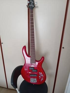 CORT ACTION BASS PLUS TRANS RED