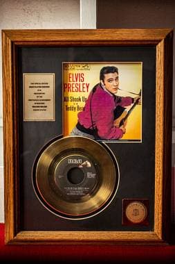 Dischi d'oro Elvis Presley memorabilia originale