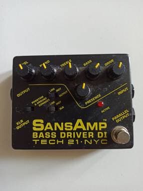 Tech 21 SansAmp bass driver