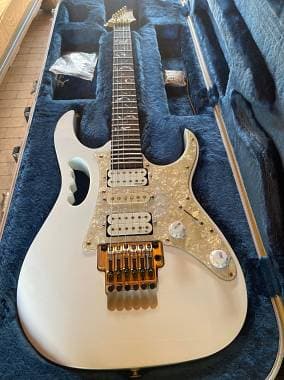Ibanez Jem 7v wh Steve Vai 2003 Made in Japan - scambio con Gibson Les Paul