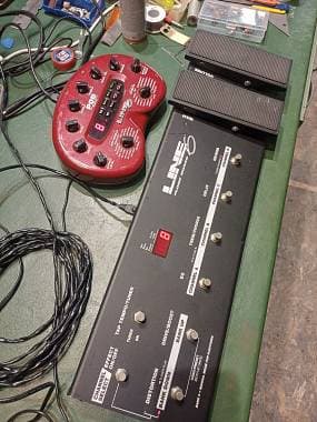 Line6 POD 2.0 + Pedaliera Line 6 Floor Board