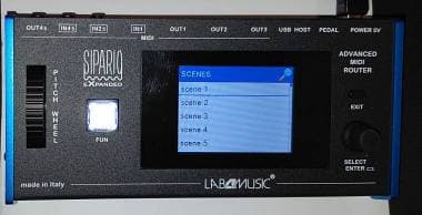 Sipario X LAB4MUSIC MIDI Router