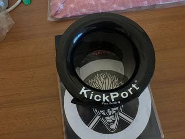 Kit Cassa: KickPort Nero + Anello di Rinforzo Wambooka 5
