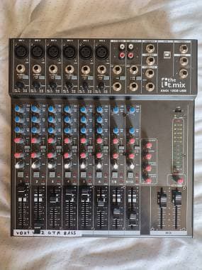 Thomann t.mix xmix 1202 USB, mixer analogico 10 canali, usato pochissimo