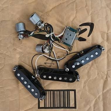 Cablaggio Squier by Fender Stratocaster / Fat Strat