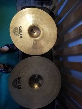 Sabian Hhx evolution crash 17 e 18