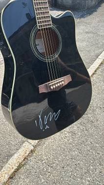 Ibanez acustica firmata Vasco Rossi ( NO SCAMBIO )