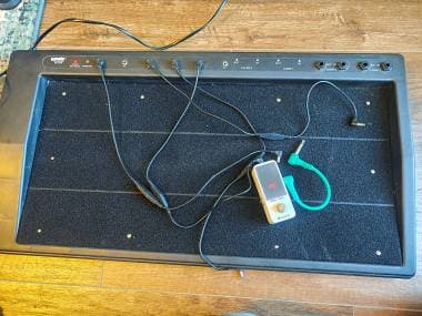 Warwick rb23100 gigboard Pedaliera alimentata pedalboard